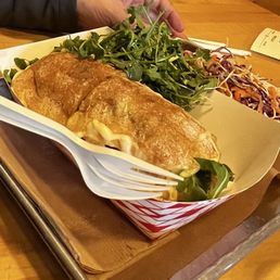 Roasted Chicken with pesto and arugula sandwich Roasted Chicken with pesto and arugula sandwich