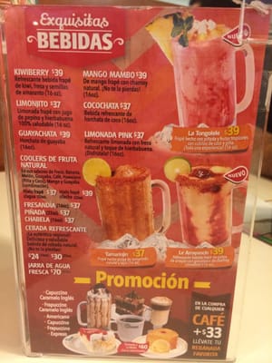 Menu photo 6 Panamá Mazatlán, SIN Menu photo 6 Panamá Mazatlán, SIN