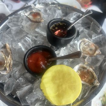 Slahal Steakhouse - Oysters were not fresh and had white creamy stuff on it. Also very tiny. - Salad Near Me - Tacoma, Washington Slahal Steakhouse - Oysters were not fresh and had white creamy stuff on it. Also very tiny. - Salad Near Me - Tacoma, Washington
