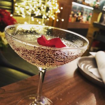 Black Rail Kitchen + Bar - Guns n' Roses cocktail - Mediterranean Near Me - Carlsbad, California