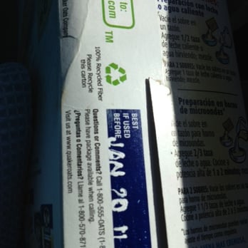 Safeway - I bought this instant oatmeal from Safeway at Homestead Santa Clara location the other day, it was expired 2 yrs ago! - Grocery Near Me - Santa Clara, California