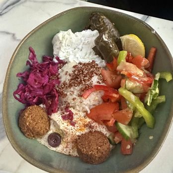 Hummus Mediterranean Kitchen - Veggie Combo Bowl - Mediterranean Near Me - Mountain View, California Hummus Mediterranean Kitchen - Veggie Combo Bowl - Mediterranean Near Me - Mountain View, California