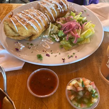 Casa Corazon Restaurant - A chicken chimichanga - Mexican Near Me - Phoenix, Arizona Casa Corazon Restaurant - A chicken chimichanga - Mexican Near Me - Phoenix, Arizona