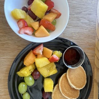 The Nest: A Brunch Joint - Kid breakfast with fruits - Breakfast & Brunch Near Me - Bellflower, California The Nest: A Brunch Joint - Kid breakfast with fruits - Breakfast & Brunch Near Me - Bellflower, California
