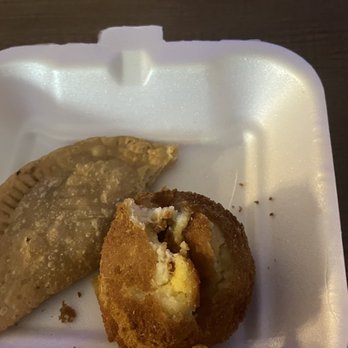 Old Cuban Cafe - Beef empanada + pap rellena - Cafes Near Me - Orlando, Florida