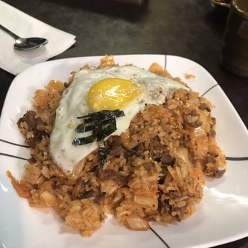 Sunrise House - Kimchi fried rice - Korean Near Me - Toronto, Ontario