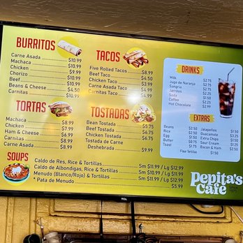 Pepita's Cafe - Digital menu - Mexican Near Me - National City, California Pepita's Cafe - Digital menu - Mexican Near Me - National City, California