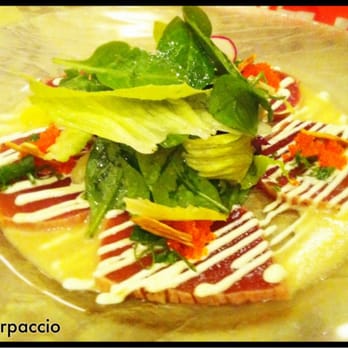 Cafe Miro - Ahi Carpaccio - Modern European Near Me - Honolulu, Hawaii Cafe Miro - Ahi Carpaccio - Modern European Near Me - Honolulu, Hawaii