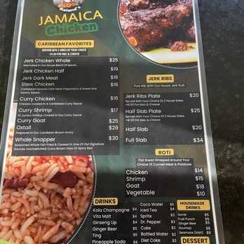Roland’s Jamaican Chicken - 2025 menu options pt 1. - Chicken Shop Near Me - Irving, Texas Roland’s Jamaican Chicken - 2025 menu options pt 1. - Chicken Shop Near Me - Irving, Texas