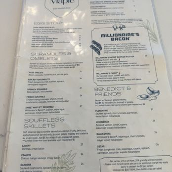 Sweet Maple - Menu - Breakfast & Brunch Near Me - Cupertino, California