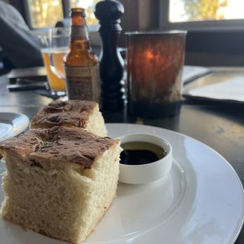 5200 Restaurant - Homemade focaccia, need I say more? Fluffy and divine - New American Near Me - Little River, California