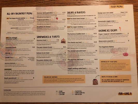 Menu photo 2 The Happiness Cafe Eindhoven, NB