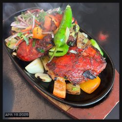 Royal Tandoori - Tandoori Chicken (18.50 Euro), includes rice or naan