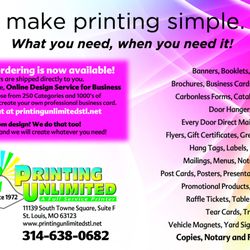 Printing Unlimited