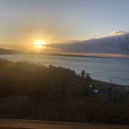 View at sunset View at sunset