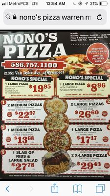 Nono's Pizza by null