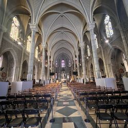 Eglise Notre Dame - 5/13/26 Finally open to public! Interior.