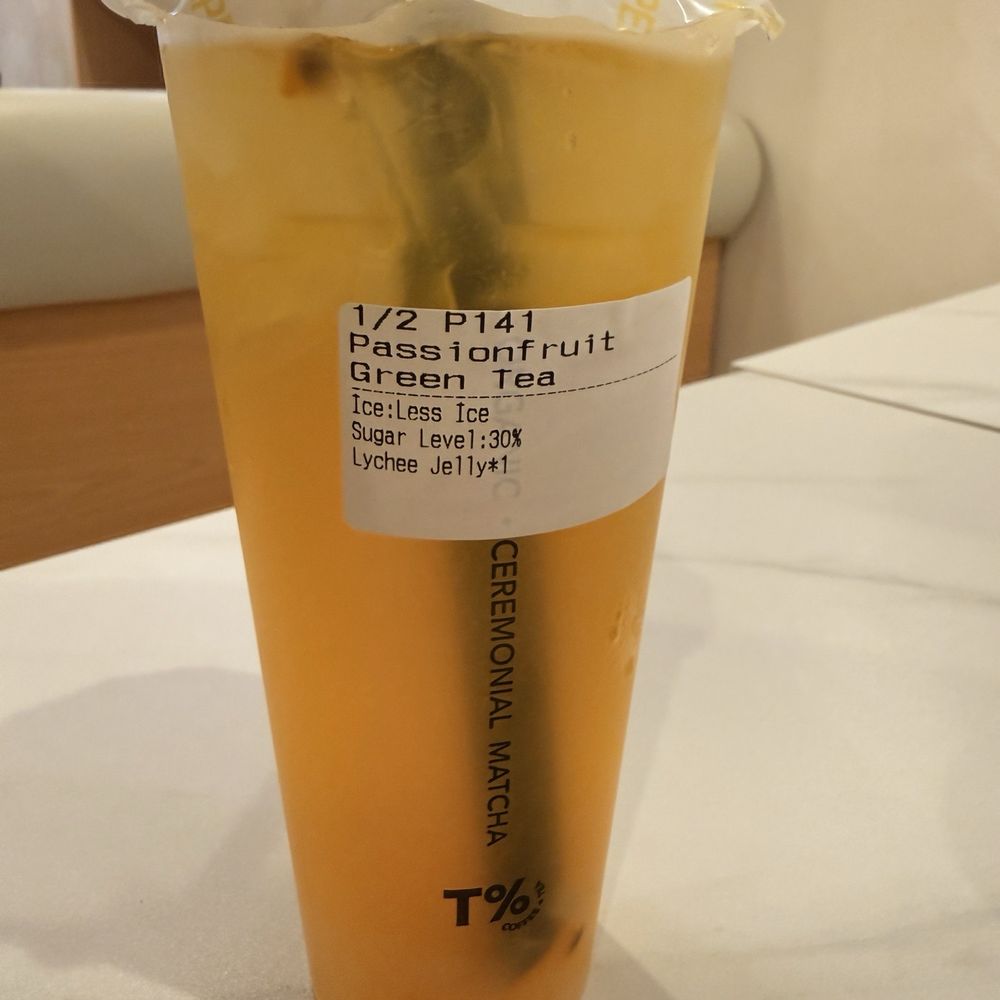 Passion Fruit Green Tea Passion Fruit Green Tea