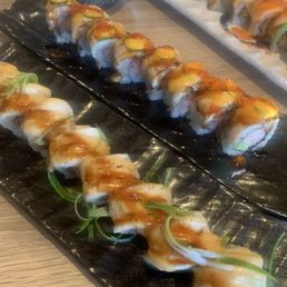 Ring of Fire and Trifecta rolls Ring of Fire and Trifecta rolls
