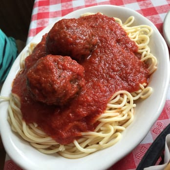Santasiero's Restaurant - Full order of Spaghetti (5.75) with the addition of 2 meatballs (1.75 each) - Italian Near Me - Buffalo, New York Santasiero's Restaurant - Full order of Spaghetti (5.75) with the addition of 2 meatballs (1.75 each) - Italian Near Me - Buffalo, New York
