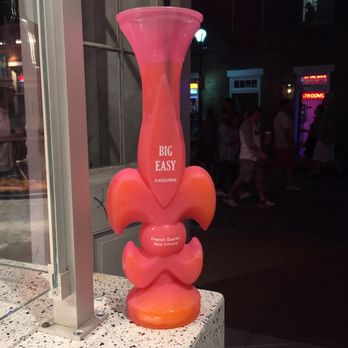Big Easy Daiquiris - Peach Bellini with anti-freeze - Pizza Near Me - New Orleans, Louisiana