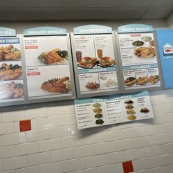 Captain D's - Picture of menu.