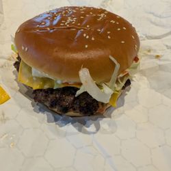 Major Joy Flavoured Chicken - Classic burger