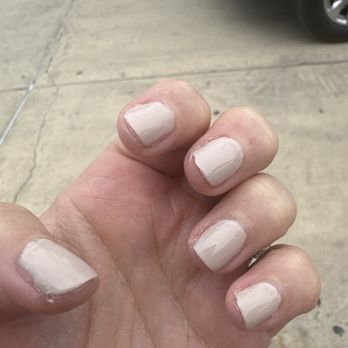 Venice Nails Spa - Asked for a regular manicure w polish. This is the level of service I got. This place continues to suck ass. - Nail Salons Near Me - San Antonio, Texas Venice Nails Spa - Asked for a regular manicure w polish. This is the level of service I got. This place continues to suck ass. - Nail Salons Near Me - San Antonio, Texas