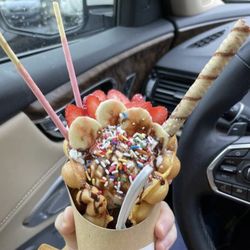 Gong Cha - Bubble waffle