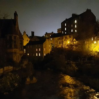 Dean Village - Visited Dean Village at night. - Local Flavor Near Me