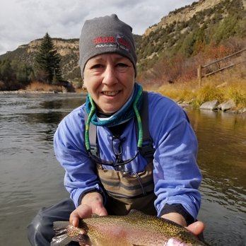 Vail Valley Anglers - This hog made us work.  Taking line and making crazy runs.  Wrapping around boulders and rocks.  Landed him! - Fishing Near Me - Edwards, Colorado