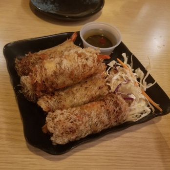 Ninja Ramen - Shrimp rolls. $4.99 have pork and small shrimp in them. They were good. - Ramen Near Me - Arlington, Texas Ninja Ramen - Shrimp rolls. $4.99 have pork and small shrimp in them. They were good. - Ramen Near Me - Arlington, Texas