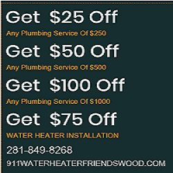 911 Water Heater Friendswood TX