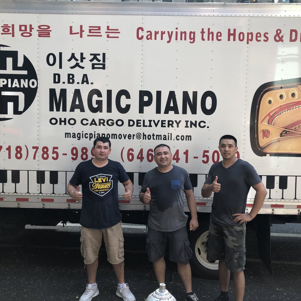 Magic Piano Movers - The amazing moving crew - 8/23/20 - Piano Services Near Me - Forest Hills, New York Magic Piano Movers - The amazing moving crew - 8/23/20 - Piano Services Near Me - Forest Hills, New York