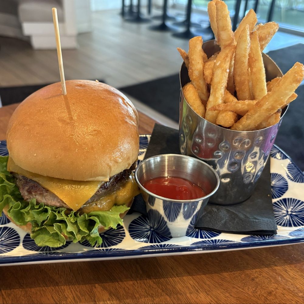 The 239 Naples - Signature burger w/fries. - American Near Me - Naples, Florida