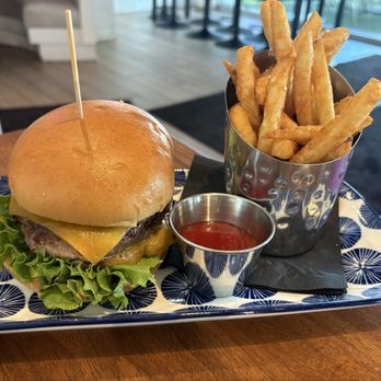 The 239 Naples - Signature burger w/fries. - American Near Me - Naples, Florida