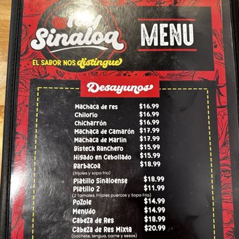Only Sinaloa - Mexican Near Me - Adelanto, California