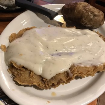 CR Surf & Turf - Texas Sized Chicken Fried Steak - Seafood Near Me - Cedar Park, Texas