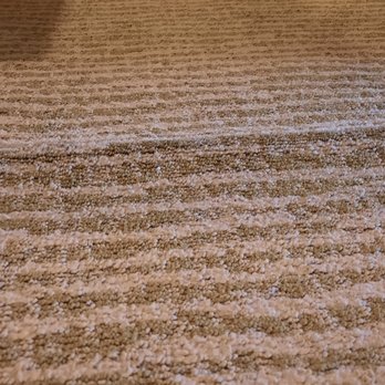 Bahia Resort Hotel - Ten foot long bubble in the carpet in the middle of the floor. - San Diego, CA