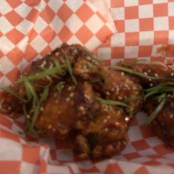 Korean Kitchen - Sweet and spicy chicken wings - Korean Near Me - North Miami Beach, Florida