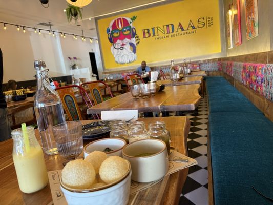 Bindaas Indian Restaurant Sports Bar & Dukaan by null