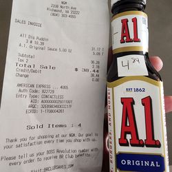 Northside Gourmet Market - Discrepancy...