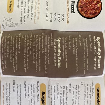 Otis & Reds Pizza - Menu - Chicken Wings Near Me - Phelps, New York Otis & Reds Pizza - Menu - Chicken Wings Near Me - Phelps, New York