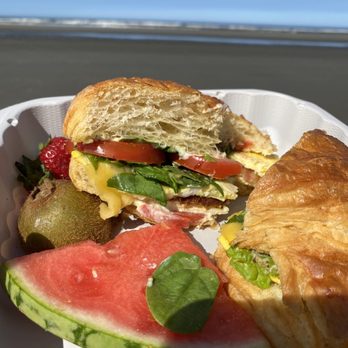 Ocean Beach Roasters & Bistro - Breakfast croissant - Coffee & Tea Near Me - Ocean Shores, Washington Ocean Beach Roasters & Bistro - Breakfast croissant - Coffee & Tea Near Me - Ocean Shores, Washington