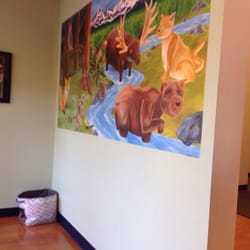 South Sound Pediatrics - Mural in the well child wait area