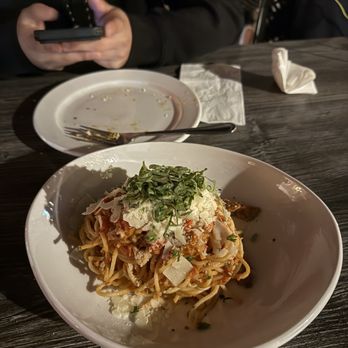 Base Camp Pizza - Spaghetti bolognese - Pizza Near Me - South Lake Tahoe, California
