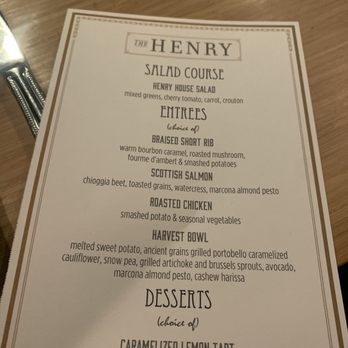 The Henry - M - New American Near Me - Phoenix, Arizona The Henry - M - New American Near Me - Phoenix, Arizona