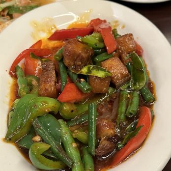 Sunflower Thai - 406. Pad Prik Khing - Thai Near Me - Westminster, Colorado