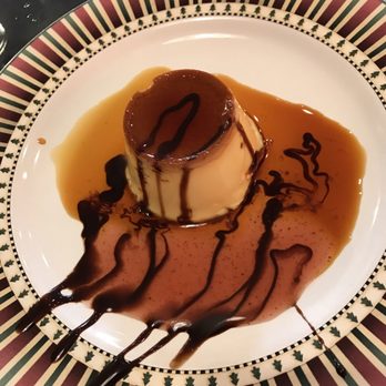 Cafe Paprika - Flan with home made sauce - Moroccan Near Me - Aurora, Colorado