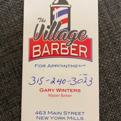 The Village Barbershop - 2023 Contact info for an appointment.